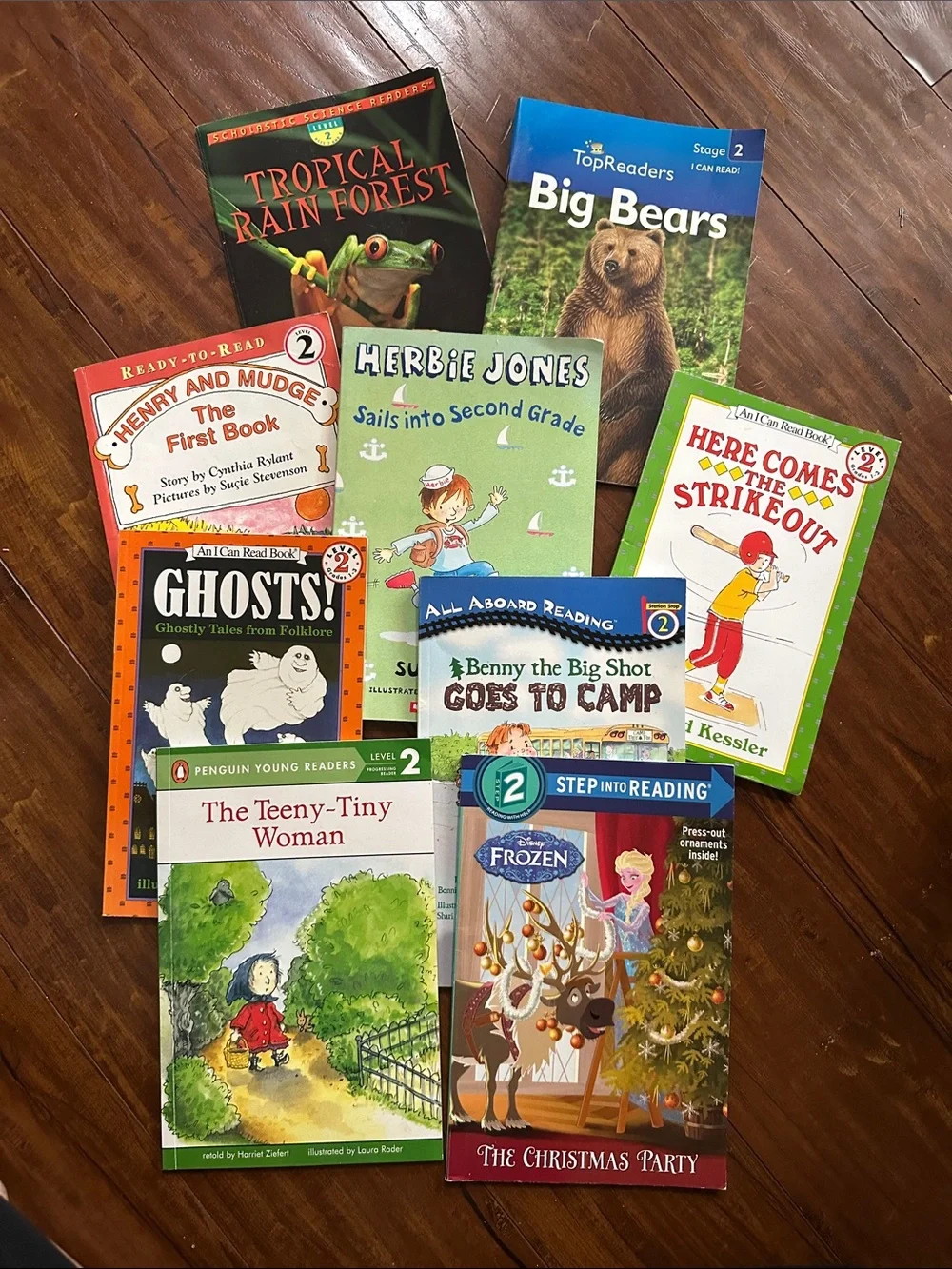 9 Level 2 Early Reader Books Frozen Ghosts Henry Mudge Scholastic OOP Bundle